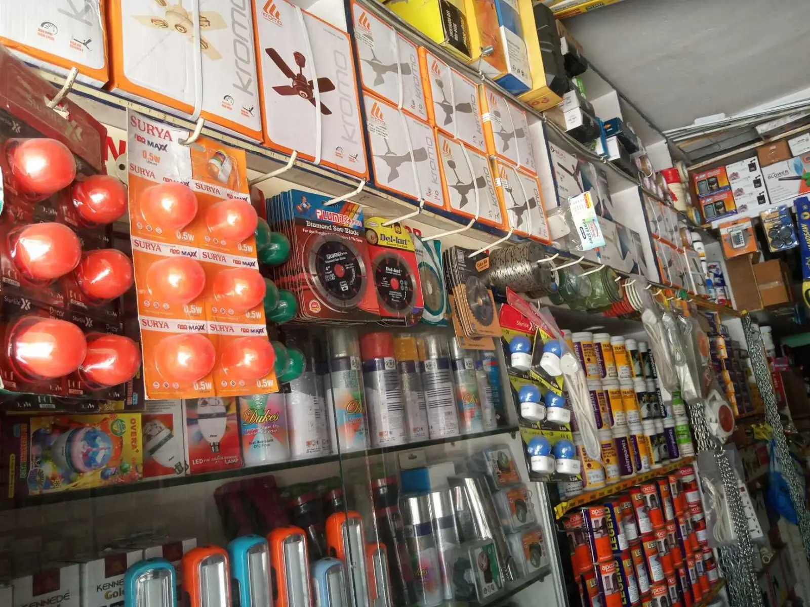 Plumbing, Electrical & Hardware